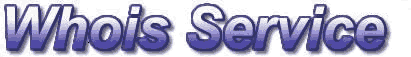 Domain name whois query service